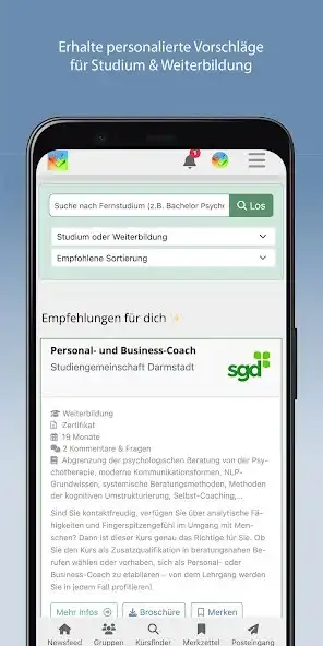 Play Fernstudi.net Fernstudium-App as an online game Fernstudi.net Fernstudium-App with UptoPlay