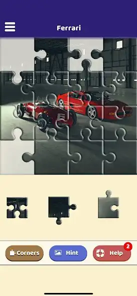 Play Ferrari Love Puzzle as an online game Ferrari Love Puzzle with UptoPlay