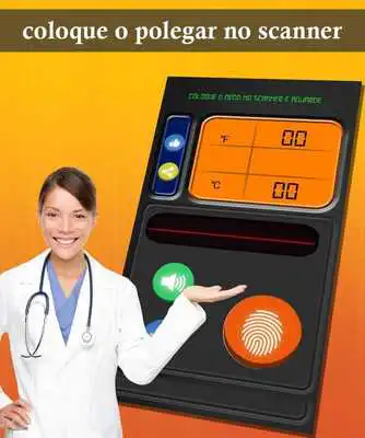 Play Fertilha da temperatura do corpo do termometro