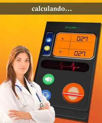 Play Fertilha da temperatura do corpo do termometro