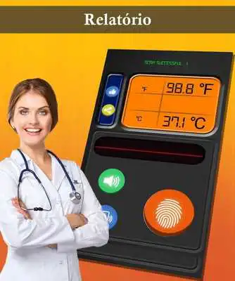 Play Fertilha da temperatura do corpo do termometro