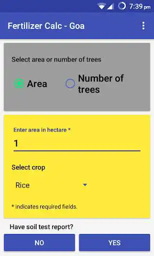 Play Fertilizer Calculator - Goa  and enjoy Fertilizer Calculator - Goa with UptoPlay