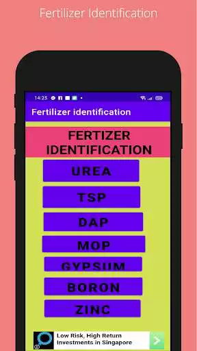 Play Fertilizer Identification  and enjoy Fertilizer Identification with UptoPlay