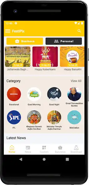 Play FestiPix - Festival Poster App as an online game FestiPix - Festival Poster App with UptoPlay