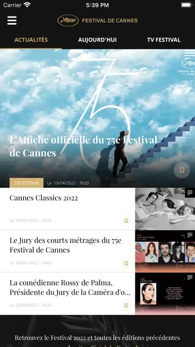 Play Festival de Cannes – Official  and enjoy Festival de Cannes – Official with UptoPlay