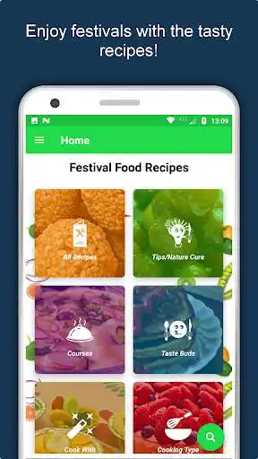 Play Festival Foods Recipes: American, Indian, European as an online game Festival Foods Recipes: American, Indian, European with UptoPlay