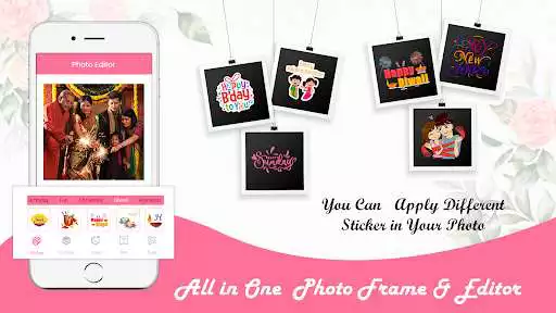 Play Festival Photo Frame  Editor as an online game Festival Photo Frame  Editor with UptoPlay