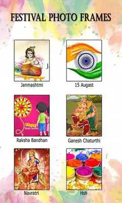 Play Festival Photo Frames