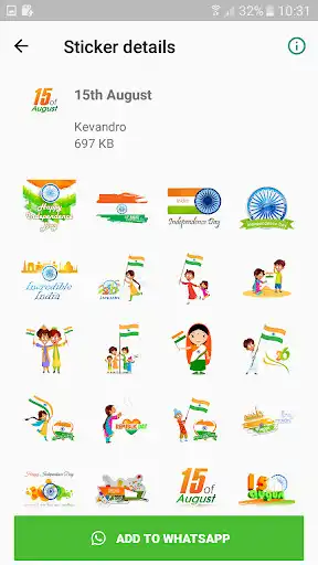 Play Festival Stickers for whtsapp as an online game Festival Stickers for whtsapp with UptoPlay