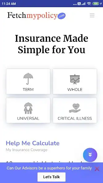 Play Fetchmypolicy as an online game Fetchmypolicy with UptoPlay