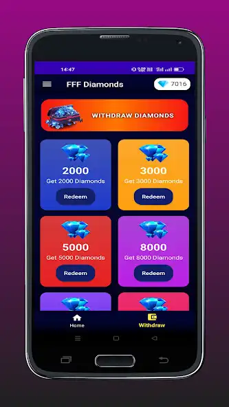 Play FFF Diamonds - Spin To Win as an online game FFF Diamonds - Spin To Win with UptoPlay