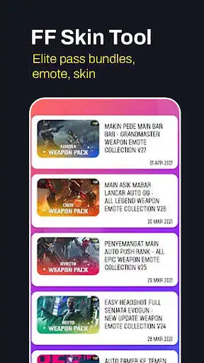 Play FFF FF Skin Tool, Emote, Elite and enjoy FFF FF Skin Tool, Emote, Elite with UptoPlay Play FFF FF Skin Tool, Emote, Elite and enjoy FFF FF Skin Tool, Emote, Elite with UptoPlay