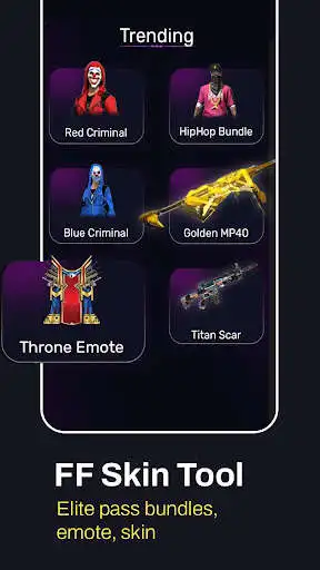Play FFF FF Skin Tool, Emote, Elite as an online game online FFF FF Skin Tool, Emote, Elite with UptoPlay com.ffskin.ffskintool.ffskintoolpass.fffunlimiteddiamonds Play FFF FF Skin Tool, Emote, Elite as an online game FFF FF Skin Tool, Emote, Elite with UptoPlay