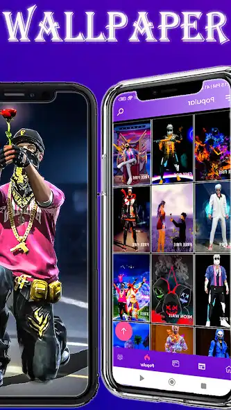 Play FFF WALLPAPER GAMING as an online game FFF WALLPAPER GAMING with UptoPlay