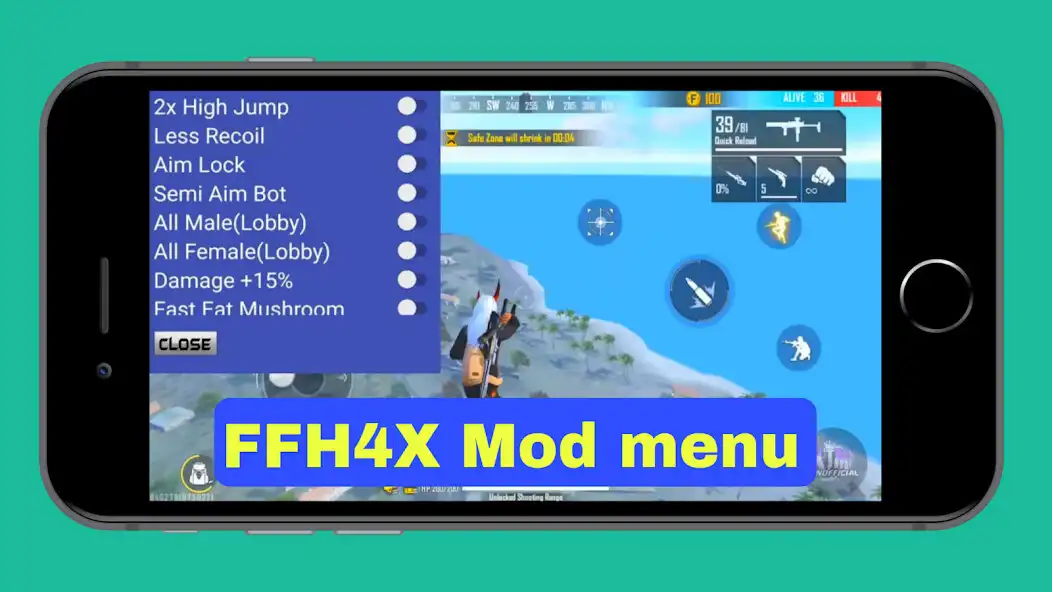 Play ffh4x mod menu  for f fire as an online game ffh4x mod menu  for f fire with UptoPlay