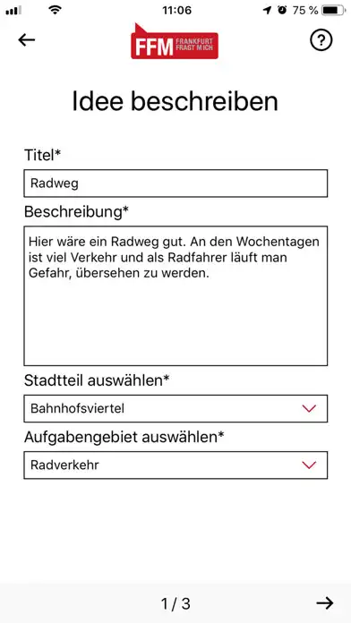 Play FFM.de App as an online game FFM.de App with UptoPlay