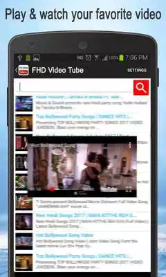 Play FHD Video Tube