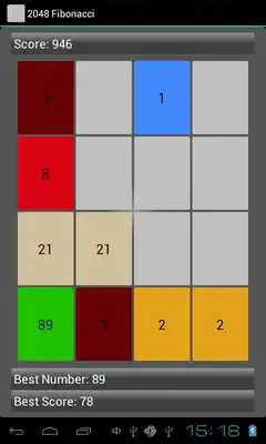 Play Fibonacci 2048 Puzzle Game