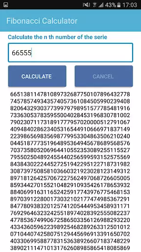 Play Fibonacci Calculator