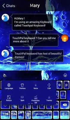 Play Fiction Future Keyboard Theme