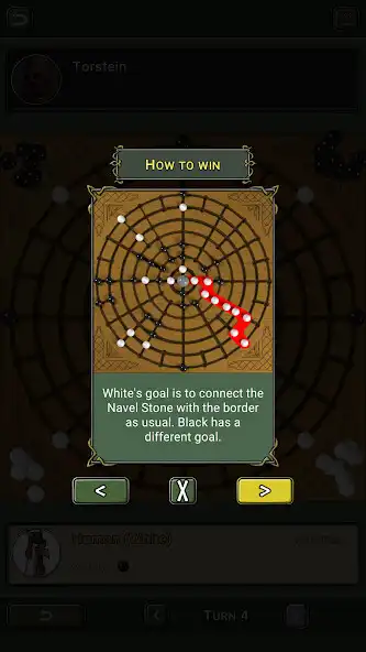 Play Fidchell as an online game Fidchell with UptoPlay