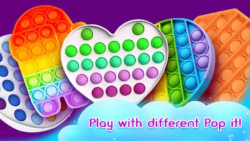 Play Fidget Games: Pop It  Dimple as an online game Fidget Games: Pop It  Dimple with UptoPlay