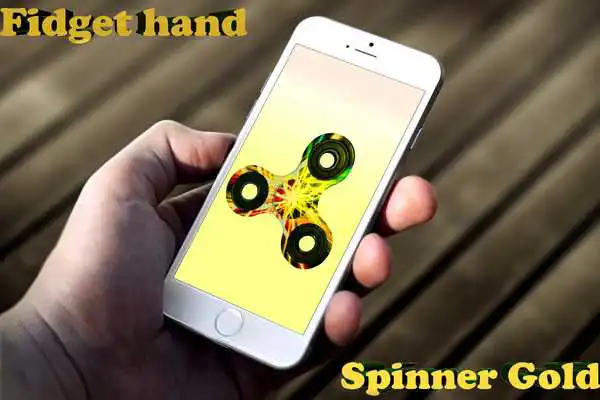 Play Fidget hand spinner gold Play Fidget hand spinner gold