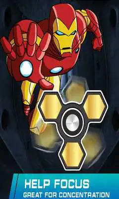 Play Fidget Hand Spinner Superhero Play Fidget Hand Spinner Superhero