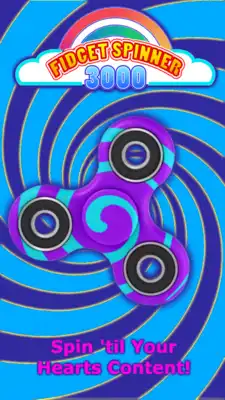 Play Fidget Spinner 3000 as an online game Fidget Spinner 3000 with UptoPlay