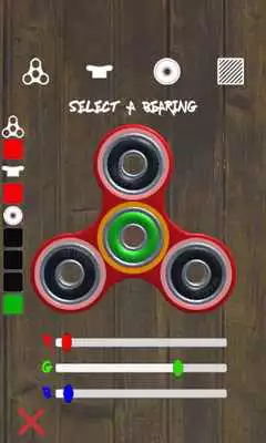 Play Fidget Spinner 3D - Fully Custom