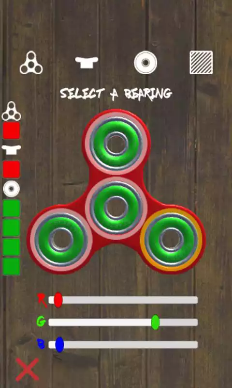 Play Fidget Spinner 3D - Fully Custom