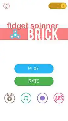 Play Fidget Spinner Brick