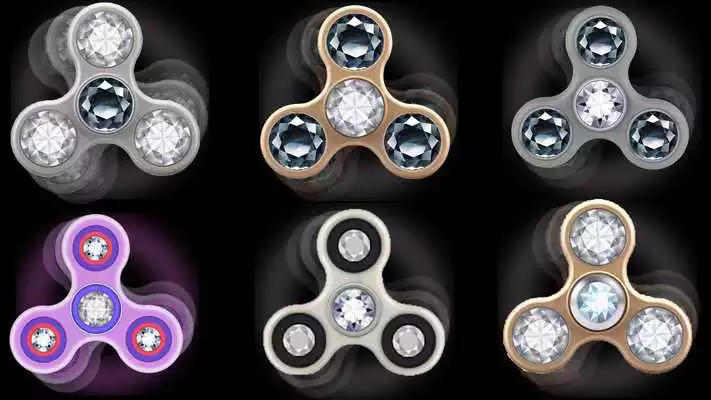 Play Fidget Spinner Diamonds
