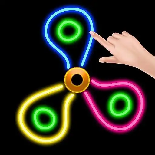 Play Fidget Spinner : Draw , Spin & Coloring Game APK