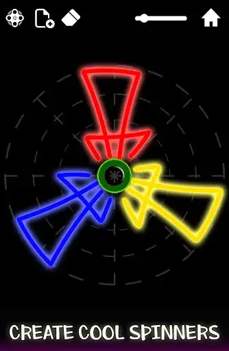 Play Fidget Spinner : Draw , Spin & Coloring Game as an online game Fidget Spinner : Draw , Spin & Coloring Game with UptoPlay