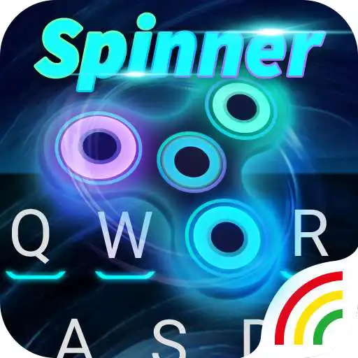 Free play online Fidget Spinner -Keyboard Theme  APK
