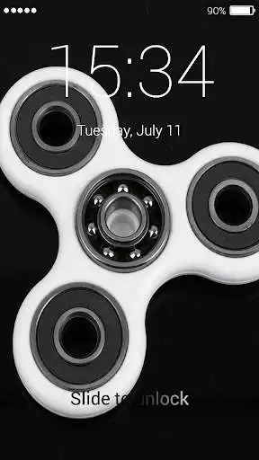 Play Fidget Spinner Lock Screen
