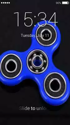 Play Fidget Spinner Lock Screen