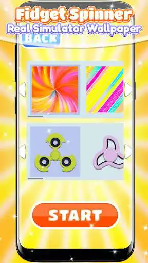 Play Fidget Spinner Real Simulator Wallpaper