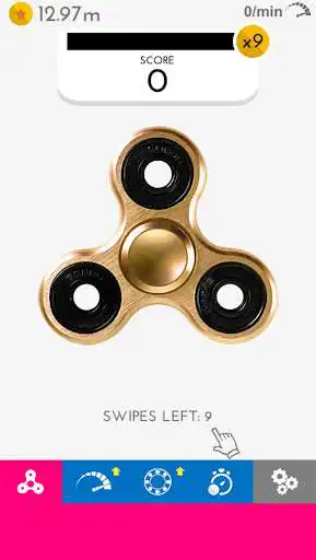 Play Fidget Spinner Simulador 2020 - Reto de la Spinner  and enjoy Fidget Spinner Simulador 2020 - Reto de la Spinner with UptoPlay