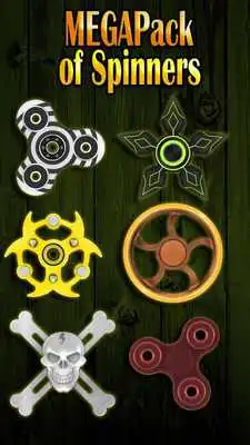 Play Fidget Spinner Simulator (Megapack hand spinner)