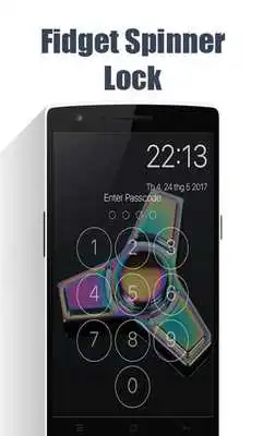 Play Fidget Spinners Lock Screen HD