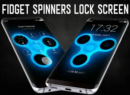 Play Fidget Spinners Lock Screen