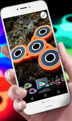 Play Fidget Spinners Lock Screen