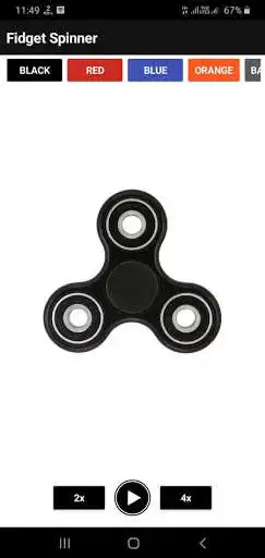 Play Fidget Spinner: Spin your Spinner Virtually  and enjoy Fidget Spinner: Spin your Spinner Virtually with UptoPlay