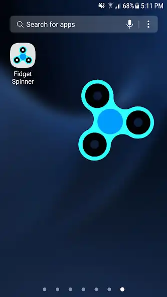 Play Fidget Spinner - Widget as an online game Fidget Spinner - Widget with UptoPlay