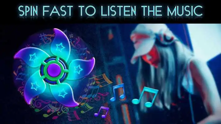 Play Fidget Spinner with Music