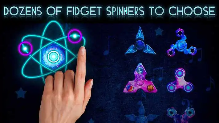 Play Fidget Spinner with Music