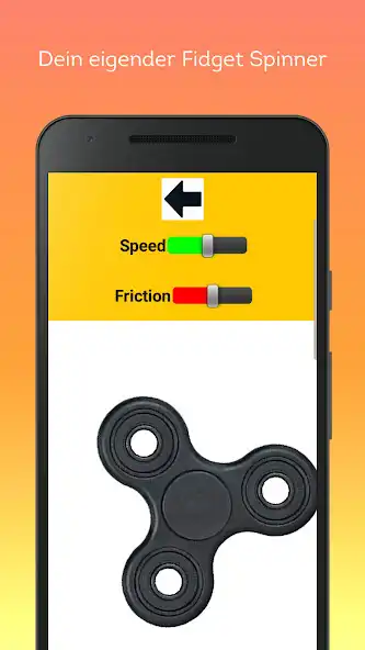 Play Fidget Spinner zum mitnehmen as an online game Fidget Spinner zum mitnehmen with UptoPlay