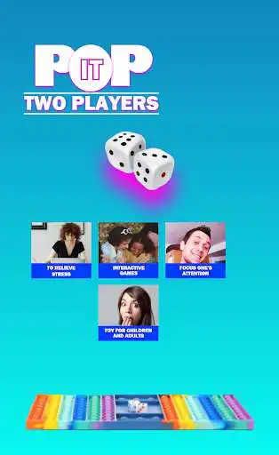 Play FIDGET TOY popop : two players as an online game FIDGET TOY popop : two players with UptoPlay